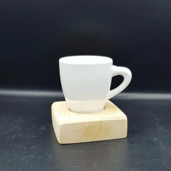 "Northern Lights" - Hand-Painted Espresso Cup